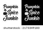 pumpkin spice season t shirt... | Shutterstock .eps vector #2173349183