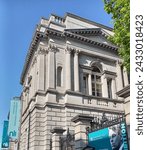 Small photo of Dublin, Ireland - June 1, 2023: Frontage of the National Library of Ireland.