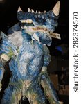 Small photo of A replica of a Kaiju creature at Stan Lee's Comikaze Expo in Los Angeles, California, October 2014.