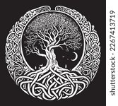 celtic tree of life decorative...
