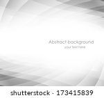 abstract gray background | Shutterstock .eps vector #173415839