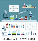 laboratory chemical equipment... | Shutterstock .eps vector #1769348813