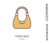 Hobo Bag Icon From Clothes...