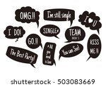 props for photos on weddings... | Shutterstock .eps vector #503083669