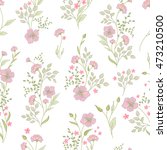 small flower pattern. vintage... | Shutterstock . vector #473210500