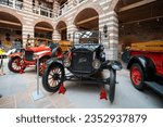 Small photo of Ford Model T Runabout 1918 classic car in the Rahmi M. Koc Museum. Ankara, Turkey - August 16, 2023.