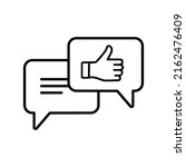 positive customer feedback... | Shutterstock .eps vector #2162476409
