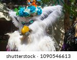 White Furby Looking Costume...