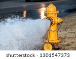 Close Up Of Yellow Fire Hydrant ...
