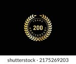 200th anniversary celebration... | Shutterstock .eps vector #2175269203