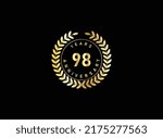 98th anniversary celebration... | Shutterstock .eps vector #2175277563