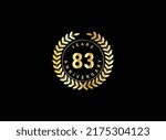 83th anniversary celebration... | Shutterstock .eps vector #2175304123