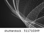 abstract polygonal space low... | Shutterstock . vector #511710349