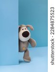 Small photo of plush toys. plushie doll. plush stuffed puppet. plushie toy. soft toy. made from plush or soft cloth. filled soft material. softer and cuddlier. place for text, space for text, copy space, free space.