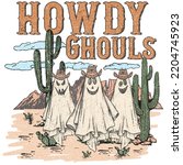 Western Halloween Design  Howdy ...
