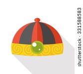 Chinese Hat Flat Icon