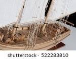 Wooden Sailing Ship Model