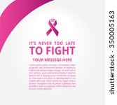 it's never too late to fight... | Shutterstock .eps vector #350005163