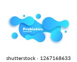 probiotics bacteria vector... | Shutterstock .eps vector #1267168633