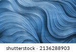 Blue waves abstract background...