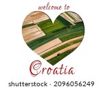 Welcome To Croatia  Aerial View ...