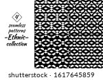 rhombuses  figures seamless... | Shutterstock .eps vector #1617645859