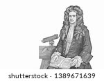 Sir Isaac Newton With His...