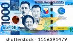 Small photo of Jose Abad Santos, Vicente Lim, Josefa Llanes Escoda, Centennial celebration of Philippine independence. Portrait from Philippines 1000 Piso 2017 Bank Notes.