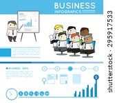 modern business infographic | Shutterstock .eps vector #295917533