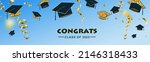 graduations background... | Shutterstock .eps vector #2146318433
