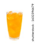 Drink Of Orange Soda With Ice...
