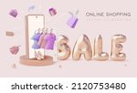 online shopping and web store... | Shutterstock .eps vector #2120753480