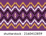 ethnic ikat chevron pattern... | Shutterstock .eps vector #2160412859