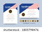 certificate of appreciation... | Shutterstock .eps vector #1805798476