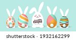 Happy Easter Banner Background. ...