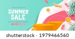 colorful summer sale banner... | Shutterstock .eps vector #1979466560
