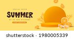 colorful summer sale banner... | Shutterstock .eps vector #1980005339