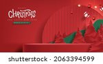 merry christmas banner with... | Shutterstock .eps vector #2063394599