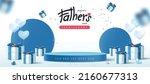 happy father's day card with... | Shutterstock .eps vector #2160677313