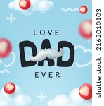 happy fathers day greeting card ... | Shutterstock .eps vector #2162010103