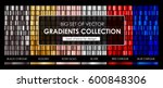 big set of vector gradients... | Shutterstock .eps vector #600848306