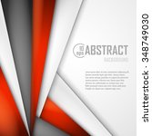 abstract background of orange ... | Shutterstock .eps vector #348749030