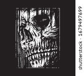 Skull Horror Graphic...