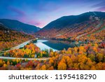 Fall colours in Franconia Notch State Park | White Mountain National Forest, New Hampshire, USA