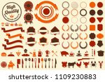 vintage retro vector logo for... | Shutterstock .eps vector #1109230883