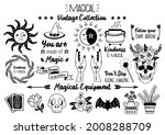 magical halloween quote... | Shutterstock .eps vector #2008288709