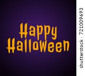 halloween background vector... | Shutterstock .eps vector #721009693