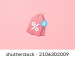 online shopping tag price 3d... | Shutterstock .eps vector #2106302009