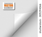 vector corner element | Shutterstock .eps vector #305294066