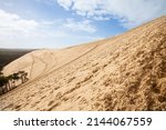 Panorama Of The Sandy Pila Dune ...